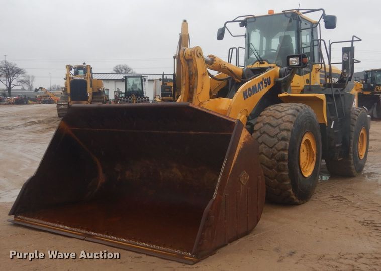 image for item IU9825 2014 Komatsu WA500-7  wheel loader