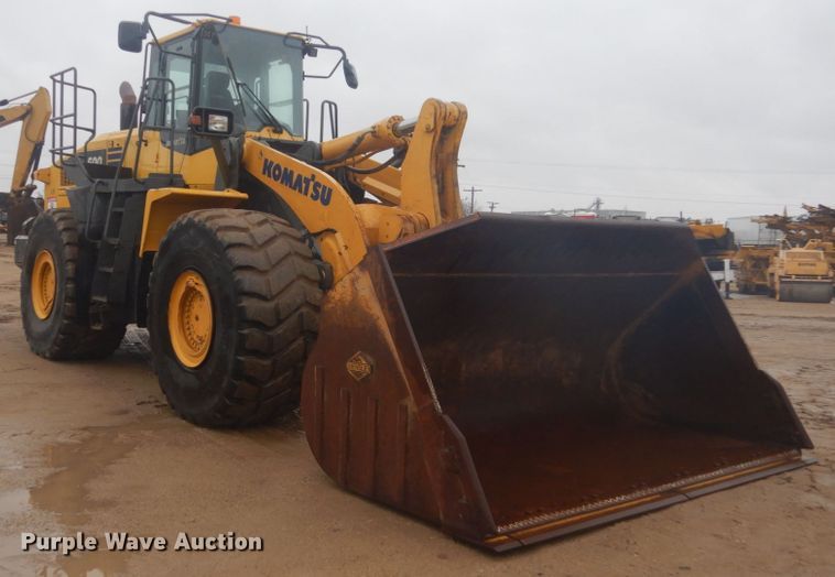 image for item IU9825 2014 Komatsu WA500-7  wheel loader