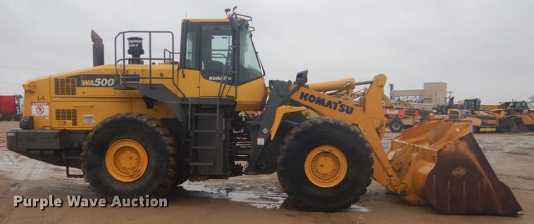 image for item IU9825 2014 Komatsu WA500-7  wheel loader