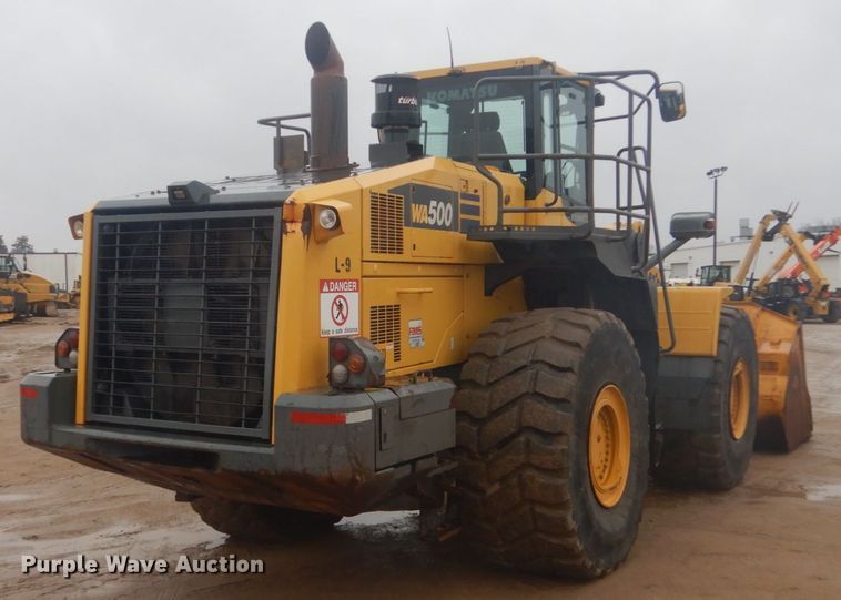 image for item IU9825 2014 Komatsu WA500-7  wheel loader