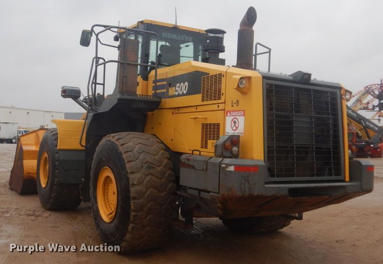 image for item IU9825 2014 Komatsu WA500-7  wheel loader