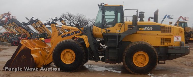 image for item IU9825 2014 Komatsu WA500-7  wheel loader
