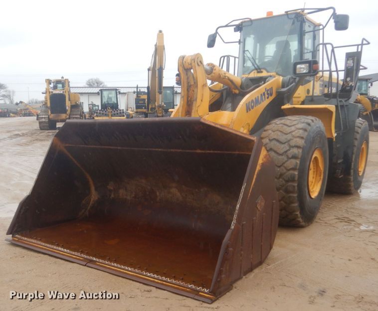 image for item IU9825 2014 Komatsu WA500-7  wheel loader