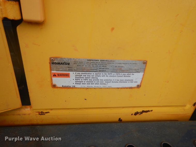 image for item IU9825 2014 Komatsu WA500-7  wheel loader