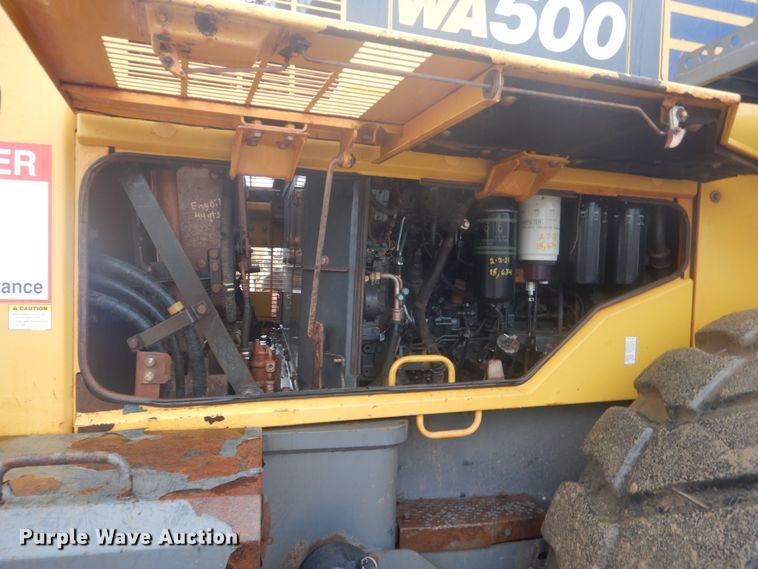 image for item IU9825 2014 Komatsu WA500-7  wheel loader