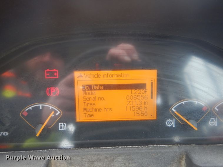 image for item IU9826 2008 Volvo L220F  wheel loader