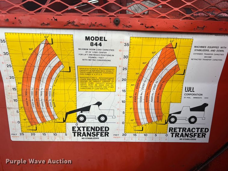 image for item JH9205 Lull Highlander  telehandler