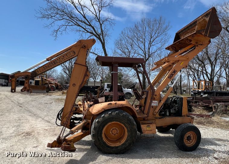 image for item JH9209 Case 580K  backhoe