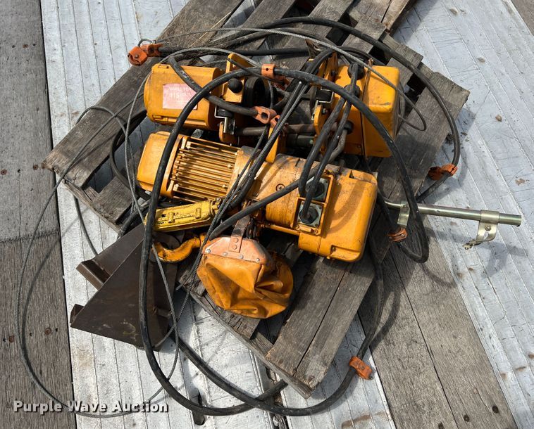 image for item JH9210 (5) Harrington bridge cranes