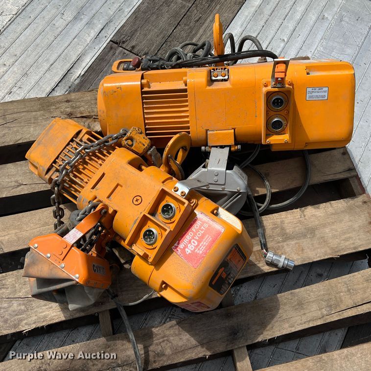 image for item JH9210 (5) Harrington bridge cranes