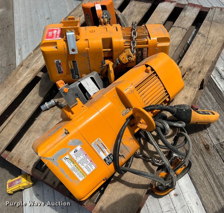 image for item JH9210 (5) Harrington bridge cranes