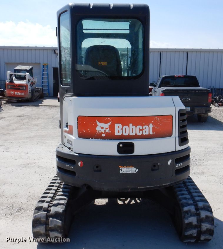 image for item JK9487 2015 Bobcat E35  mini excavator