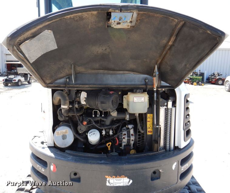 image for item JK9487 2015 Bobcat E35  mini excavator