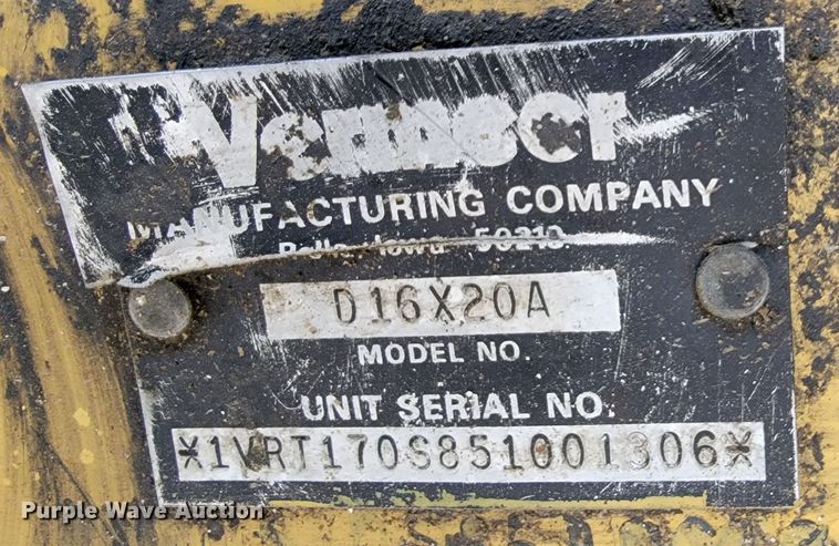 image for item JL9657 2005 Vermeer D16X20A  directional boring unit