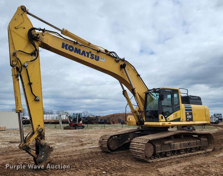 image for item JL9681 2012 Komatsu PC490LC-10  excavator