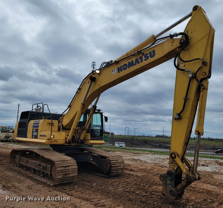 image for item JL9681 2012 Komatsu PC490LC-10  excavator