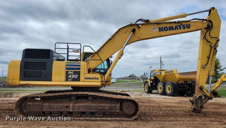 image for item JL9681 2012 Komatsu PC490LC-10  excavator