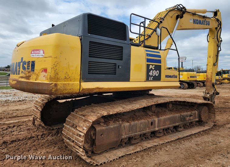 image for item JL9681 2012 Komatsu PC490LC-10  excavator
