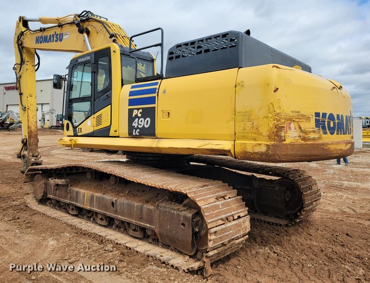 image for item JL9681 2012 Komatsu PC490LC-10  excavator
