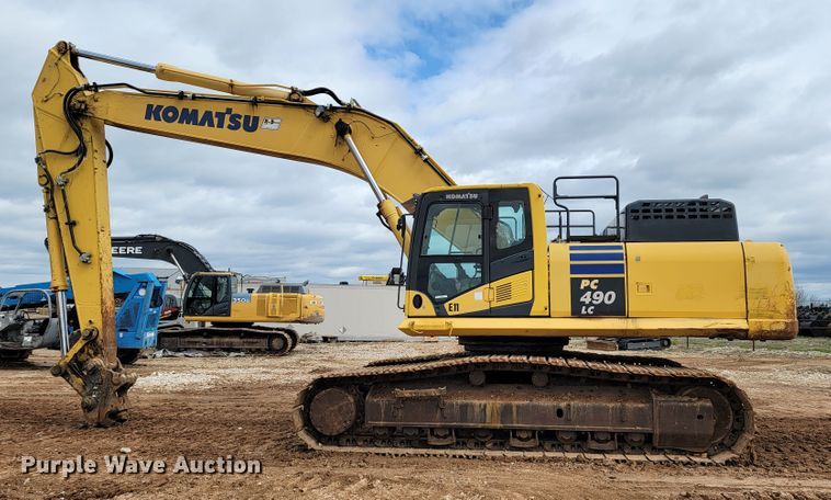 image for item JL9681 2012 Komatsu PC490LC-10  excavator