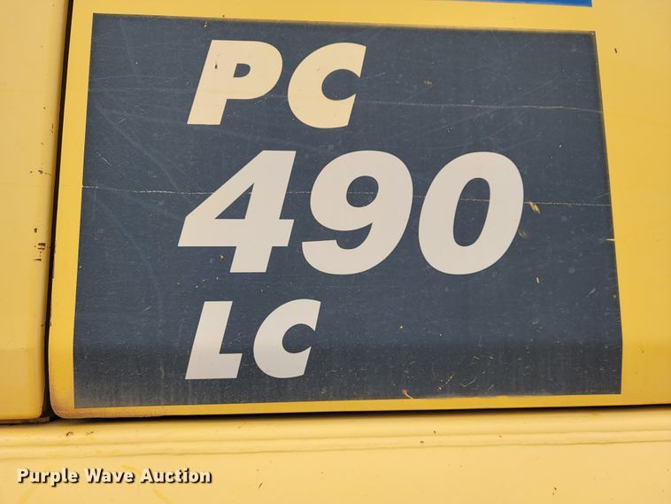 image for item JL9681 2012 Komatsu PC490LC-10  excavator