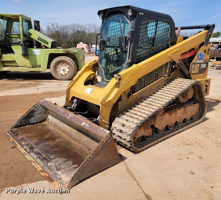 image for item JL9686 2017 Caterpillar 299D2  tracked skid steer loader