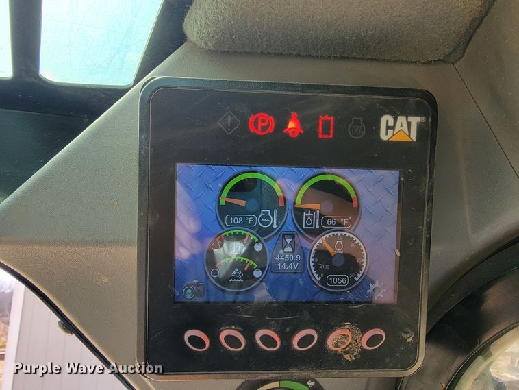 image for item JL9686 2017 Caterpillar 299D2  tracked skid steer loader