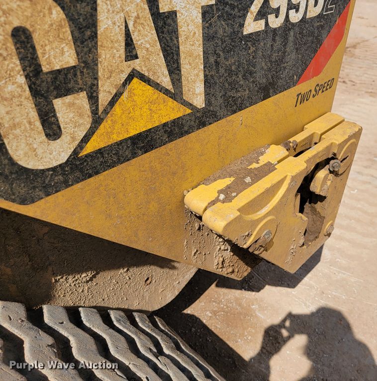 image for item JL9686 2017 Caterpillar 299D2  tracked skid steer loader