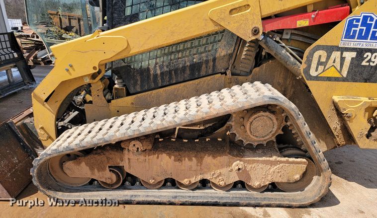 image for item JL9686 2017 Caterpillar 299D2  tracked skid steer loader