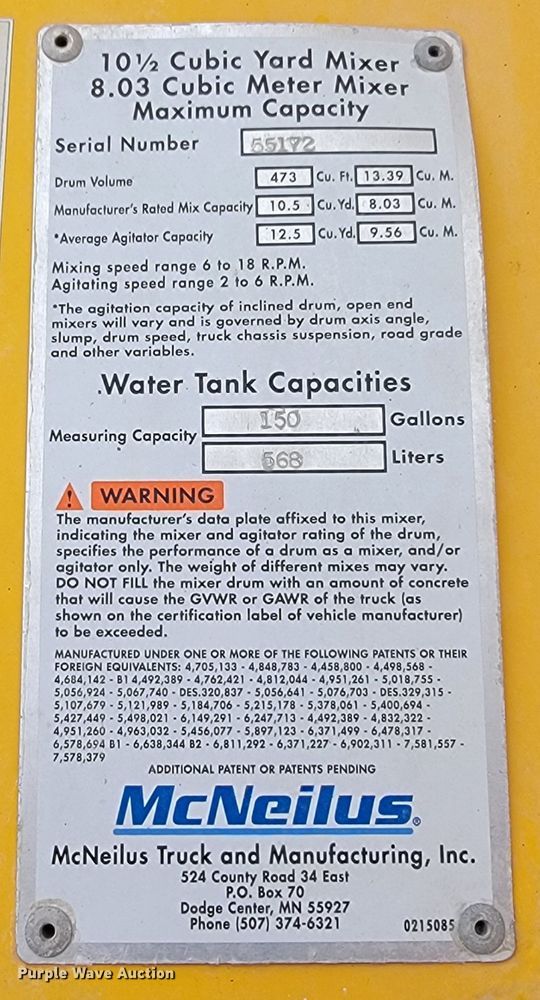 image for item JL9694 2000 Freightliner FLD  ready mix truck