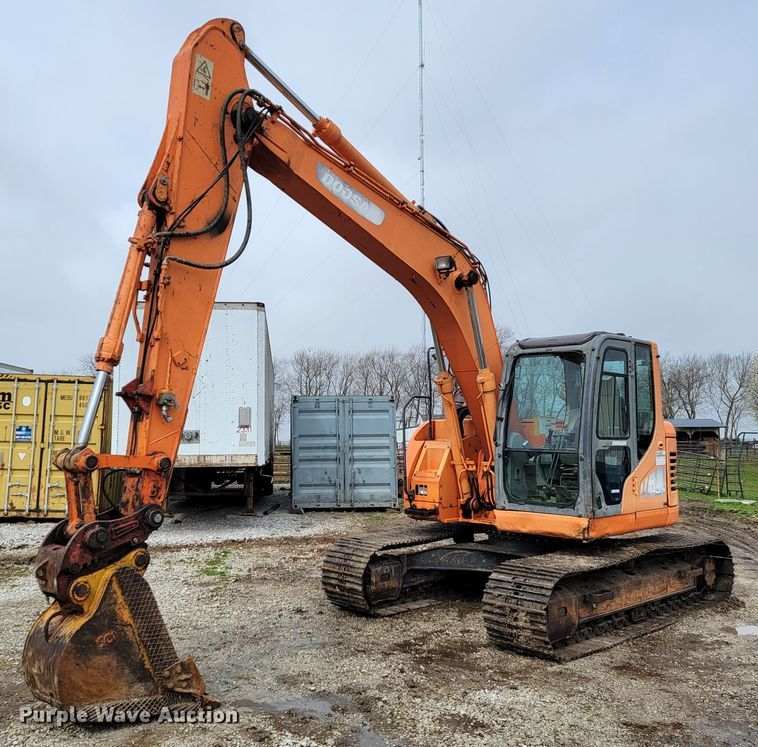 image for item JL9699 2010 Doosan DX140LCR  excavator
