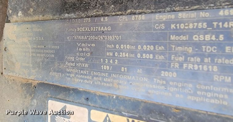 image for item JL9699 2010 Doosan DX140LCR  excavator