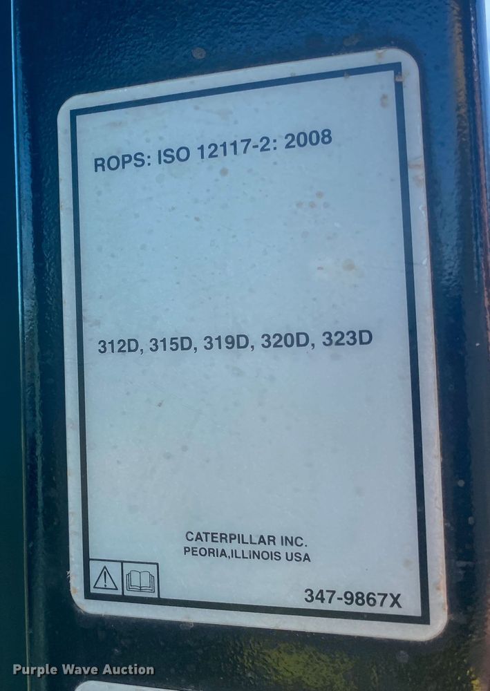 image for item JN9264 2011 Caterpillar 320DL  excavator