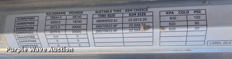 image for item JN9266 2009 Peterbilt 365  flatbed truck