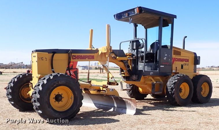 image for item JO9583 2004 Champion C80B  motor grader