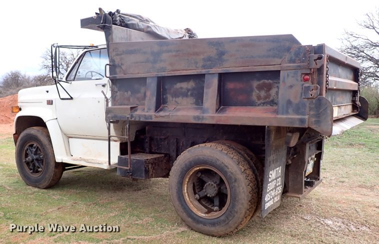 image for item JO9596 1981 GMC C70  dump truck