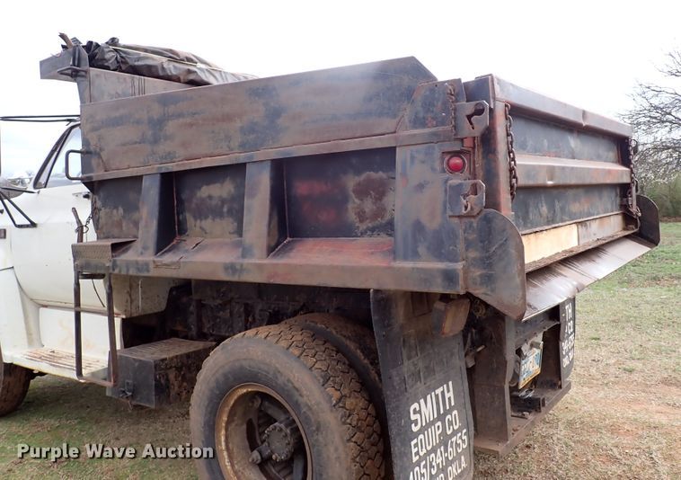 image for item JO9596 1981 GMC C70  dump truck