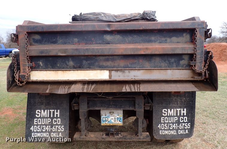 image for item JO9596 1981 GMC C70  dump truck