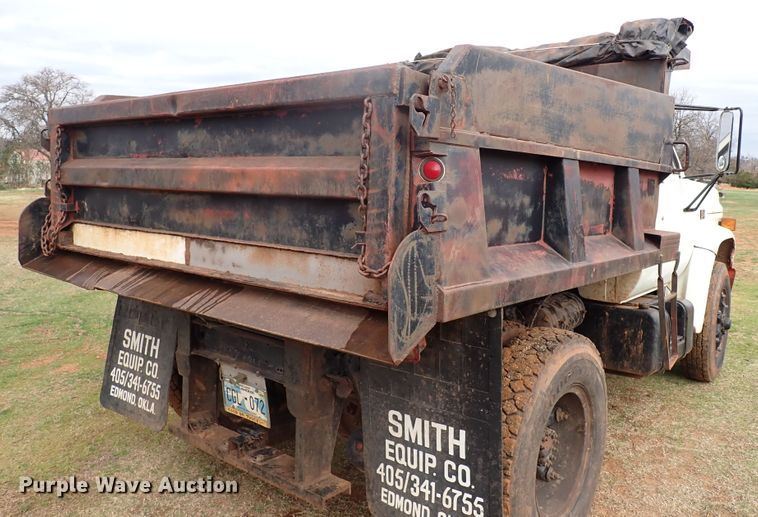 image for item JO9596 1981 GMC C70  dump truck