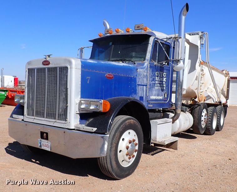 image for item JO9739 1994 Peterbilt 379  dump truck