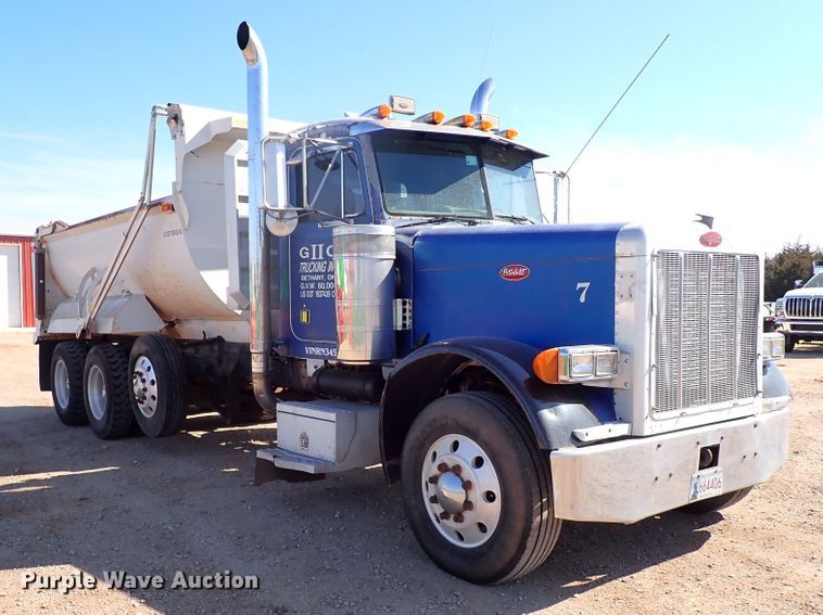 image for item JO9739 1994 Peterbilt 379  dump truck