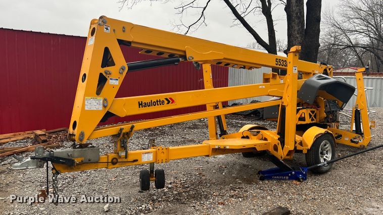 image for item JQ9049 2019 Haulotte 5533A  boom lift