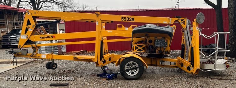 image for item JQ9049 2019 Haulotte 5533A  boom lift