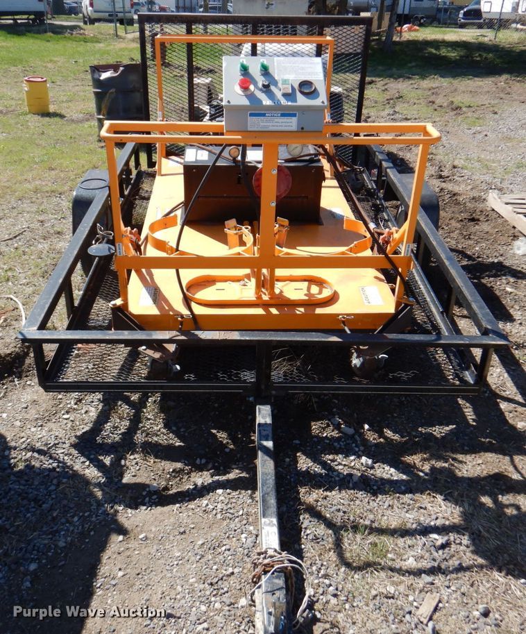 image for item JS9071 KM International KM2-18X C1M1  asphalt patch heater with Carry-On trailer