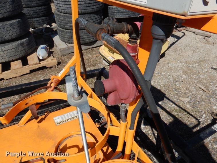 image for item JS9071 KM International KM2-18X C1M1  asphalt patch heater with Carry-On trailer