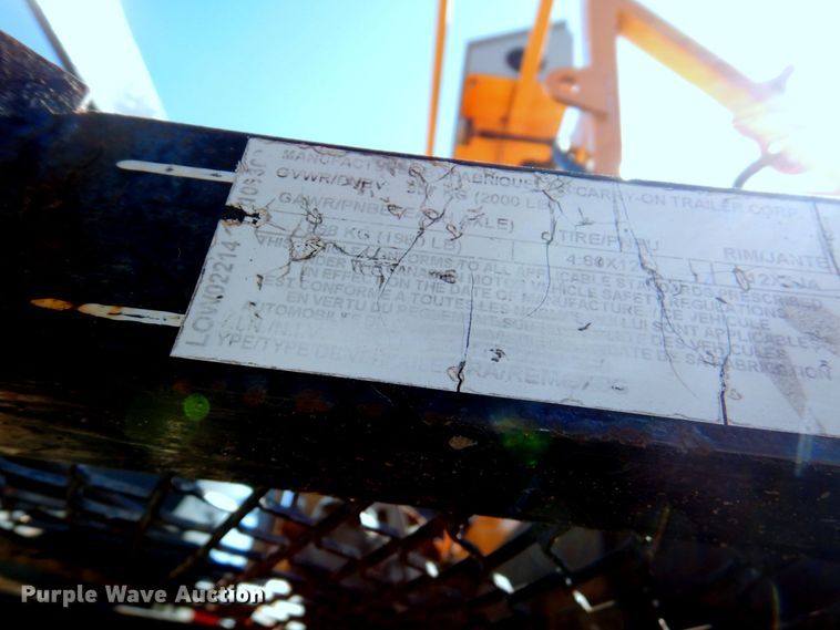 image for item JS9071 KM International KM2-18X C1M1  asphalt patch heater with Carry-On trailer