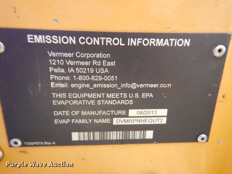 image for item JS9107 2014 Vermeer S450TX  compact utility loader
