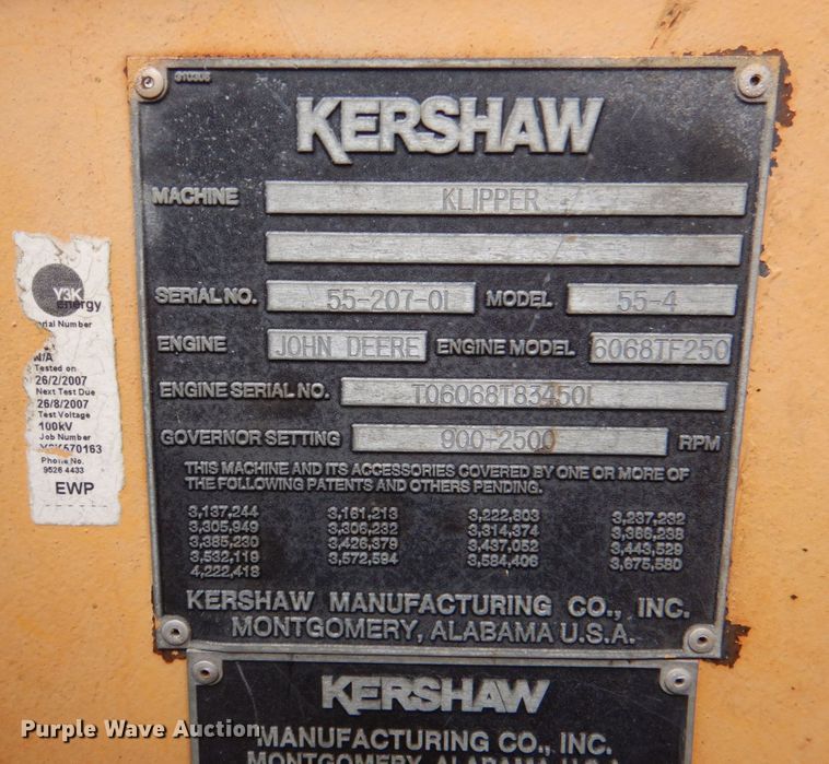 image for item JS9574 Kershaw 55-4  trim saw