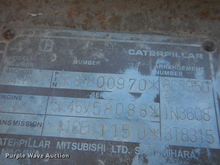 image for item KP9211 Caterpillar D4H Series II  dozer