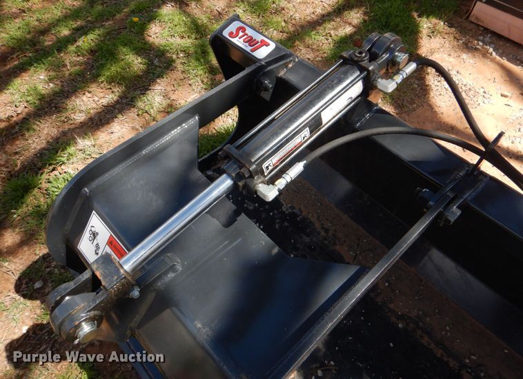 image for item KP9218 Stout 84-FB-D  Stout 84-FB-D 84" W skid steer grapple bucket